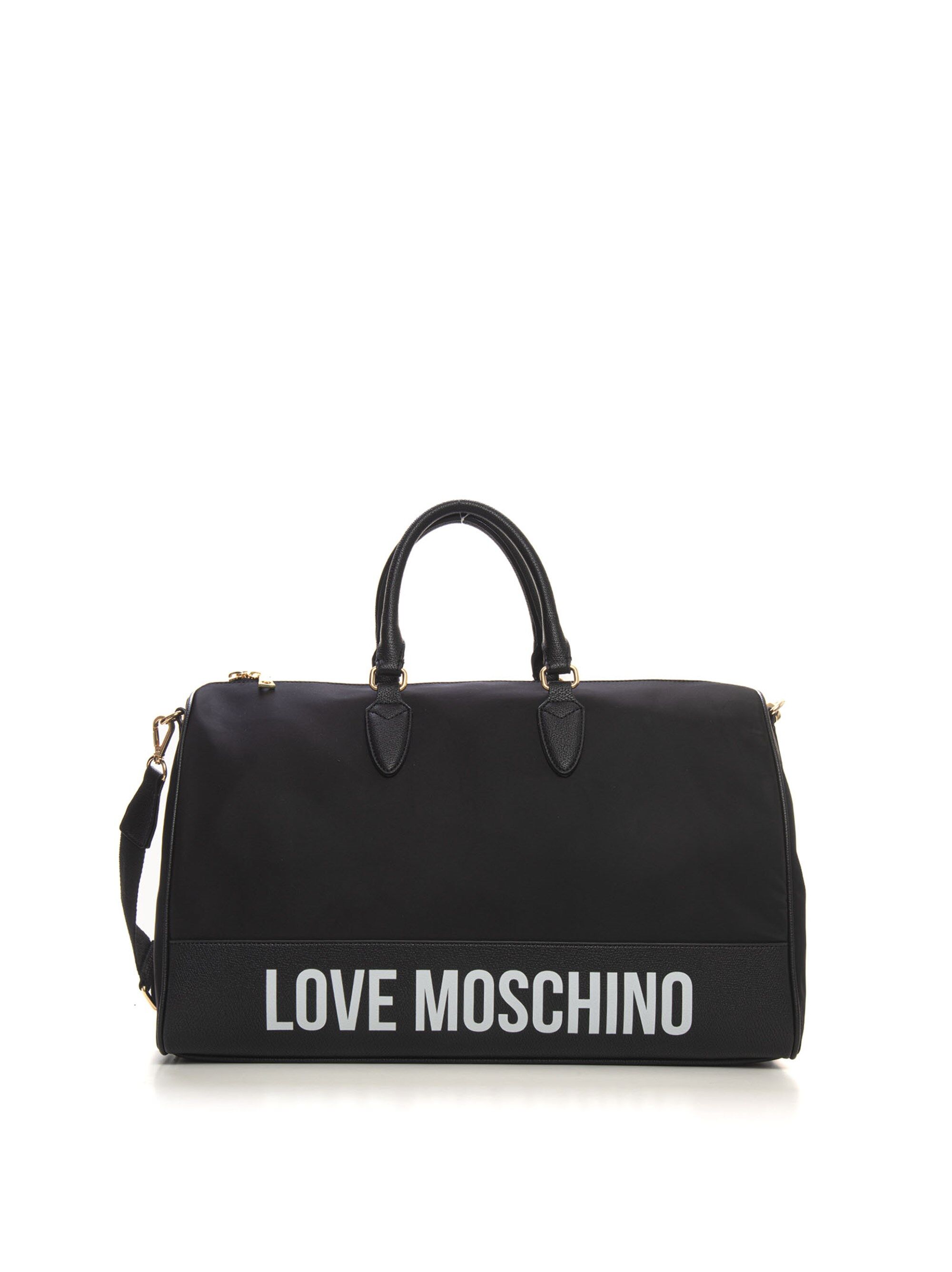 Love Moschino Borsone da viaggio Nero Donna UNI