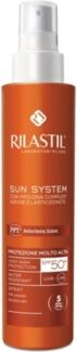 rilastil linea solari sun system spray spf 50+ protezione molto alta 200 ml