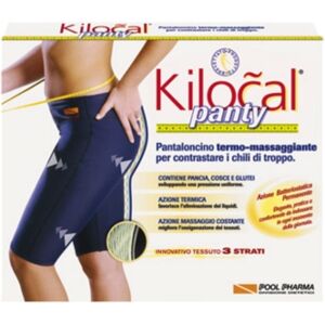 Kilocal Abbigliamento per il Benessere Panty Pantaloncino Blu Taglia XXL