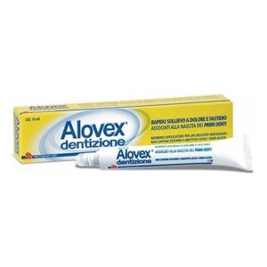 Alovex Linea Dentizione Gel Lenitivo Nascita Primi Dentini 10 ml