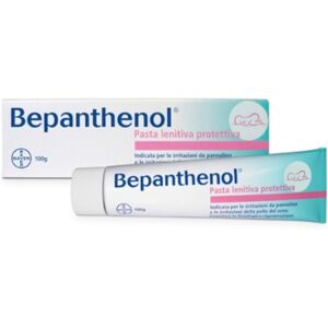 Bepanthenol Linea Bambini Pasta Protettiva Rigenerante Lenitiva 100 g