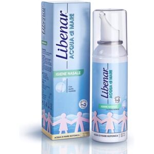 Libenar Linea Pulizia del Naso Acqua di Mare Isotonica Spray 100 ml