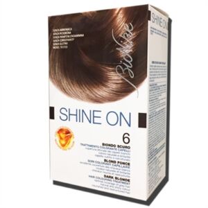 BioNike Linea Shine ON Tintura per Capelli Cute Sensibile 6 Biondo Scuro