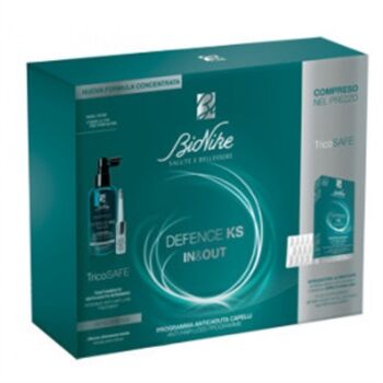 BioNike Defence Ks Bipack In & Out Trattamento Anticaduta + Integratore 30 Compresse oma