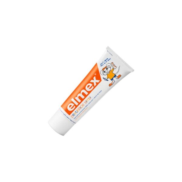 elmex linea igiene dentale quotidiana dentifricio bimbi protezione 0-6 anni 50ml