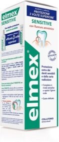 elmex linea igiene dentale quotidiana sensitive colluttorio 400 ml