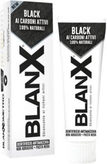 blanx black carbone dentifricio sbiancante denti bianchi 75 ml