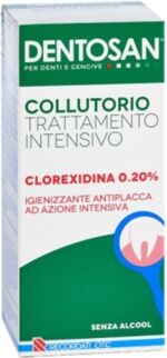 Dentosan Collutorio Azione Intensiva 0,20% Clorexidina Flacone 200 ml