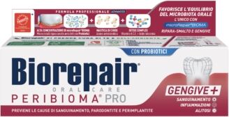 Biorepair Linea Denti Sani Peribioma Dentifricio 75 ml