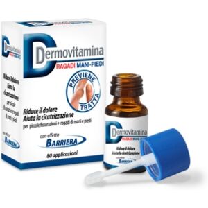 Dermovitamina Ragadi Mani-Piedi Flaconcino da 7 ml con spatola