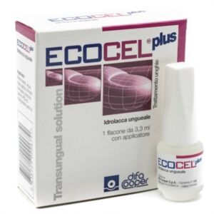 Difa Cooper Linea Unghie Sane Ecocel Plus Idrolacca Ungueale 3,3 ml