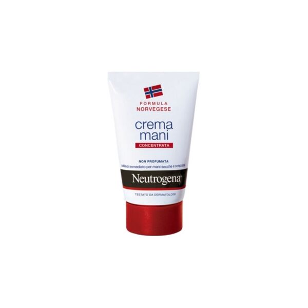 neutrogena linea mani crema concentrata nutriente senza profumo 75 ml