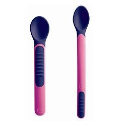 Mam Linea Bimbo Heat Sensitive Spoon&cover Cucchiaini Termosensibili