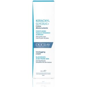 Ducray Linea Pelle Mista e Grassa Keracnyl Glycolic + Crema Purificante 30 ml