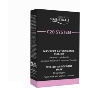 Cosmetici Magistrali Linea Viso C20 System Box Maschera Facciale 5 pezzi