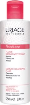 Uriage Linea Lenitiva Roseliane Fluido Dermodetergente Flacone 250 ml