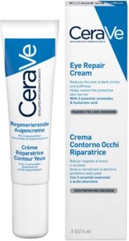 CeraVe Linea Idratazione Crema Contorno Occhi Riparatrice Tubo da 14 ml