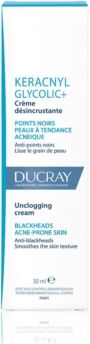 Ducray Linea Pelle Mista e Grassa Keracnyl Glycolic + Crema Purificante 30 ml