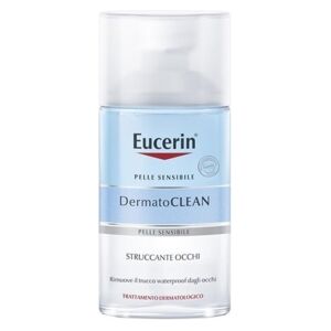 Eucerin Linea DermatoCLEAN Hyaluron Struccante Occhi Flacone da 125 ml