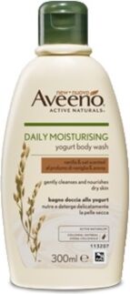 Aveeno Bagno Doccia Yogurt Vaniglia & Avena 300 Ml