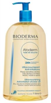 Bioderma Linea Pelle Seccha Atoderm Huile de Douche Flacone da 1000 ml