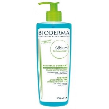 Bioderma Linea Sebium Gel Moussant Detergente Equilibrante Pelli Grasse 500 ml