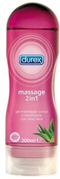 Durex Massage 2 in 1 Gel per Massaggi aloe vera 200 ml