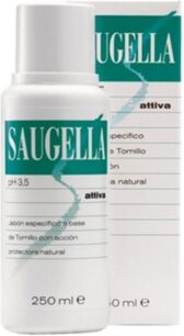 Saugella Linea Attiva Verde Dermoliquido Detergente Intimo Delicato 250 ml