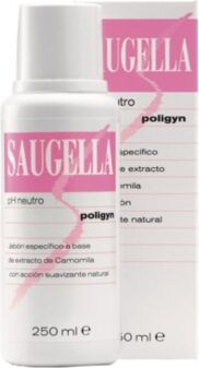 Saugella Linea Poligyn Rosa Dermoliquido Detergente Intimo Delicato 250 ml