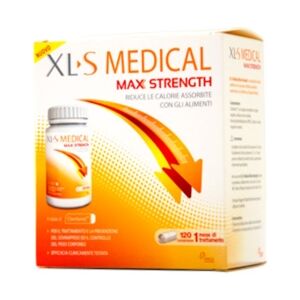 XL-S XLS Medical Linea Controllo del Peso Max Strenght Integratore 120 Compr. 1 Mese