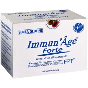 Immunage Linea Intergatori Rigeneranti Papaya Liofilizzata Forte 60 Buste