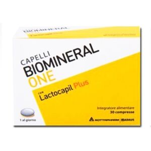 Biomineral Linea Hair Terapy One con Lactocapil Plus Integratore Capelli 30 Comp