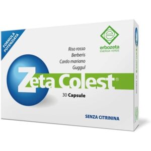 Erbozeta Linea Controllo del Colesterolo e Triglicerdi Zeta Colest 30 Capsule