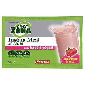 EnerZona Linea Alimentazione Dieta a ZONA Instant Meal Fragola Yogurt 40-30-30