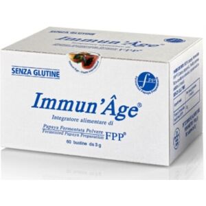 Immunage Linea Intergatori Rigeneranti Papaya Liofilizzata 60 Buste Orosolubili