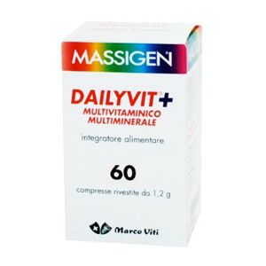 Massigen Linea Benessere ed Equilibrio Dailyvit+ Integratore 60 Compresse