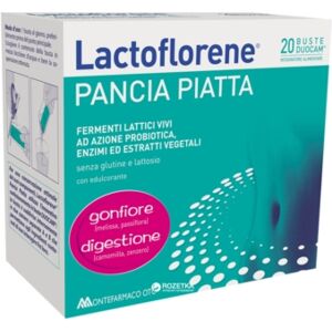 Lactoflorene Linea Fermenti Pancia Piatta Integratore Alimentare 20 Buste Duocam