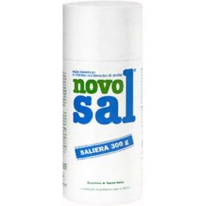 NovoSal Linea Alimentazione Sana Sale Classico Iposodico Saliera 300 g