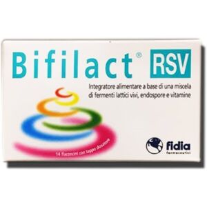 Fidia Farmaceutici Linea Benessere dell'intestino Bifilact RSV 14 Flaconcini