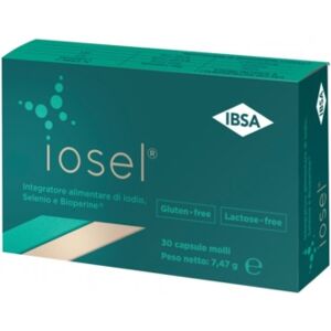 IBSA Farmaceutici Linea Benessere Iosel Integratore 30 Capsule Molli