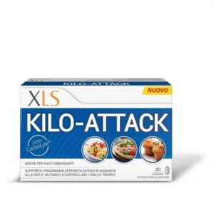 XL-S XLS Linea Controllo del Peso Kilo-Attack Pocket Integratore 30 Compresse