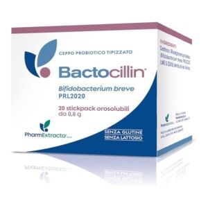 Pharmextracta Linea Fermenti Bactocillin Integratore 20 Stick Orosolubili