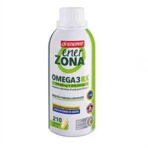 EnerZona Linea Integratori Omega3 Rx Acidi Grassi EPA DHA 210 Capsule da 1 g
