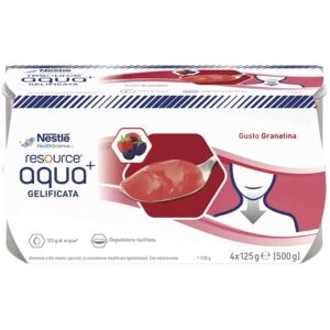 Nestlè Linea Alimentazione Speciale Resource Aqua + gelificata 4 vasetti 125 g