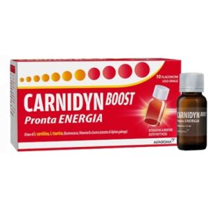 Carnidyn Boost Pronta Energia Integratore 10 Flaconcini