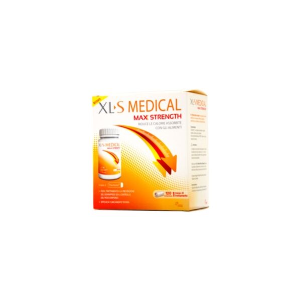 xl-s xls medical linea controllo del peso max strenght integratore 120 compr. 1 mese