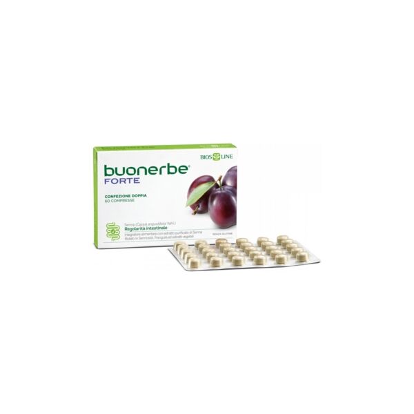 bios line linea benessere dell'intestino buonerbe forte integratore 60 compresse