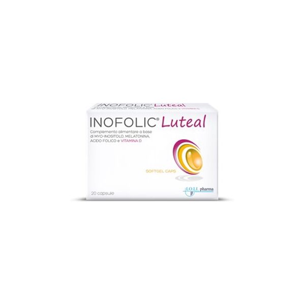 lo.li.pharma linea benessere della donna inofolic luteal 20 capsule molli