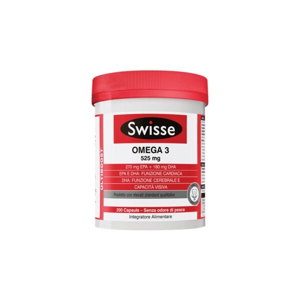 swisse linea benessere del cuore omega 3 1500 mg integratore 200 capsule