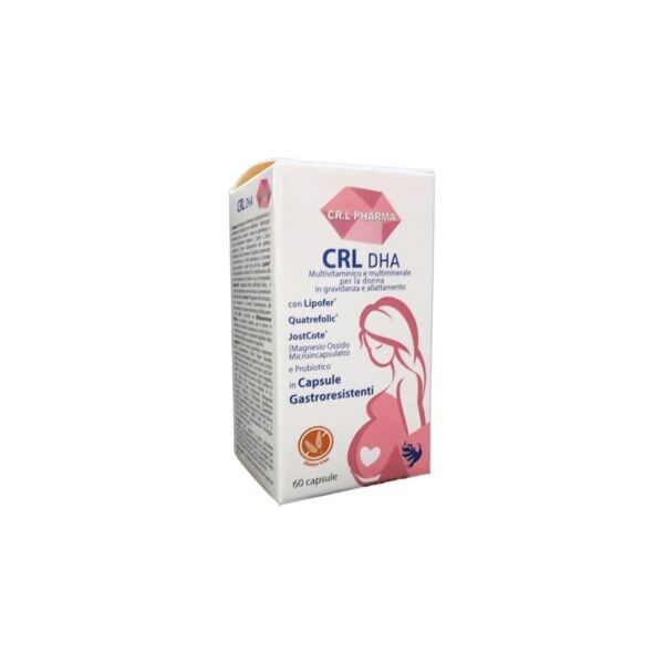 cr.l pharma linea gravidanza e allattamento crl dha 60 capsule